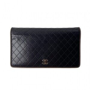 CHANEL Logo Wallet